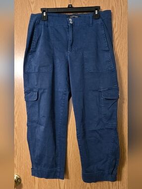 Liverpool Womens Cropped Cargo Pants